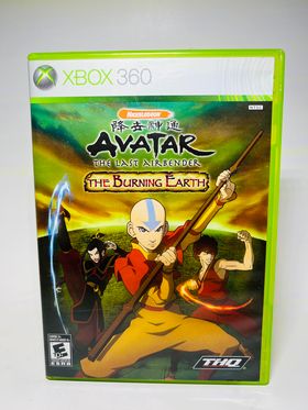 AVATAR THE LAST AIRBENDER THE BURNING EARTH (XBOX 360 X360) - jeux video game-x