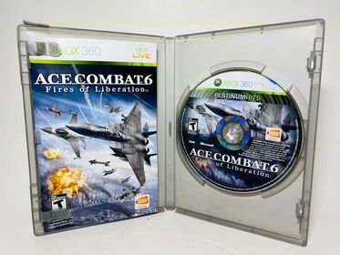 ACE COMBAT 6 FIRES OF LIBERATION PLATINUM HITS XBOX 360 X360 - jeux video game-x