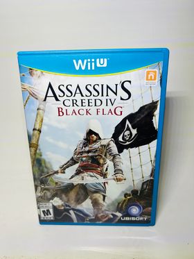 ASSASSIN'S CREED IV 4 BLACK FLAG NINTENDO WIIU - jeux video game-x