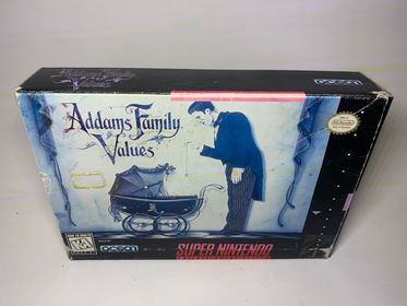 ADDAMS FAMILY VALUES En boite SUPER NINTENDO SNES - jeux video game-x