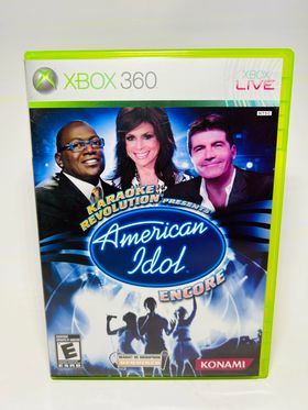 KARAOKE REVOLUTION AMERICAN IDOL ENCORE XBOX 360 X360 - jeux video game-x