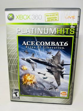 ACE COMBAT 6 FIRES OF LIBERATION PLATINUM HITS XBOX 360 X360 - jeux video game-x