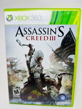 ASSASSIN'S CREED III 3 XBOX 360 X360 - jeux video game-x