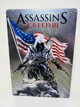 ASSASSIN'S CREED III 3 STEELBOOK EDITION XBOX 360 X360 - jeux video game-x