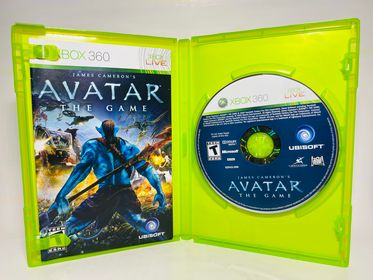 AVATAR THE GAME XBOX 360 X360 - jeux video game-x