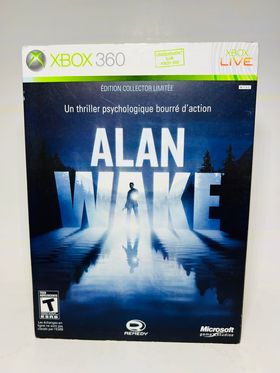 ALAN WAKE LIMITED EDITION XBOX 360 X360 - jeux video game-x