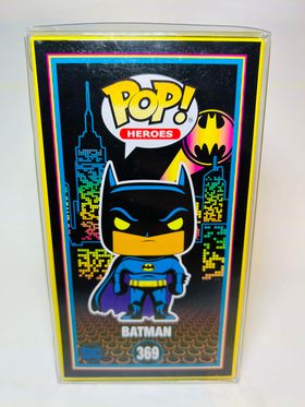 FUNKO POP HEROES Batman Black Light Special Edition #369 - jeux video game-x