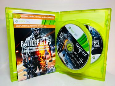 BATTLEFIELD 3 PREMIUM EDITION XBOX 360 X360 - jeux video game-x