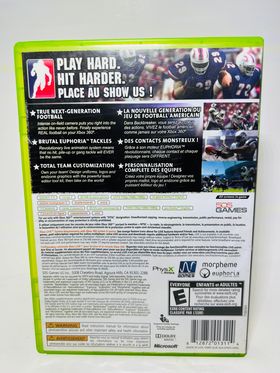 BACKBREAKER XBOX 360 X360 - jeux video game-x