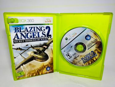 BLAZING ANGELS 2 SECRET MISSIONS OF WWII XBOX 360 X360 - jeux video game-x