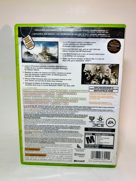 BATTLEFIELD BAD COMPANY 2 ULTIMATE EDITION XBOX 360 X360 - jeux video game-x