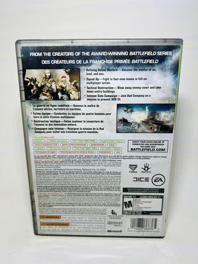 BATTLEFIELD BAD COMPANY 2 PLATINUM HITS XBOX 360 X360 - jeux video game-x