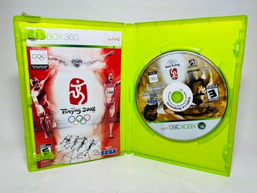 BEIJING OLYMPICS 2008 XBOX 360 X360 - jeux video game-x