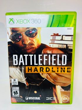 BATTLEFIELD HARDLINE XBOX 360 X360 - jeux video game-x