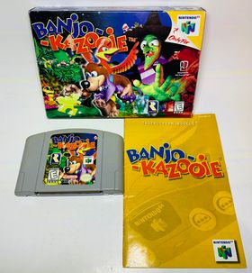 BANJO KAZOOIE EN BOITE NINTENDO 64 N64 - jeux video game-x