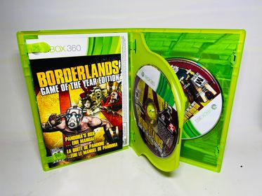 BORDERLANDS GOTY GAME OF THE YEAR EDITION XBOX 360 X360 - jeux video game-x
