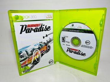 BURNOUT PARADISE PLATINUM HITS XBOX 360 X360 - jeux video game-x