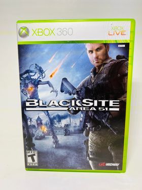 BLACKSITE AREA 51 XBOX 360 X360 - jeux video game-x