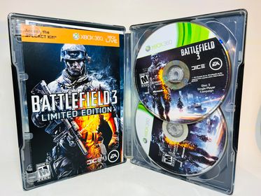 BATTLEFIELD 3 XBOX 360 X360 - jeux video game-x