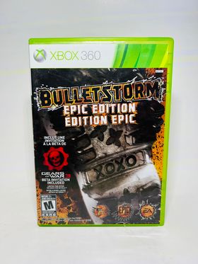 BULLETSTORM EPIC EDITION XBOX 360 X360 - jeux video game-x