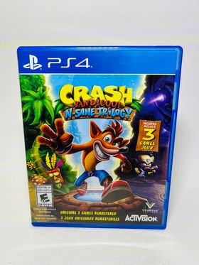 CRASH BANDICOOT N. SANE TRILOGY PLAYSTATION 4 PS4 - jeux video game-x