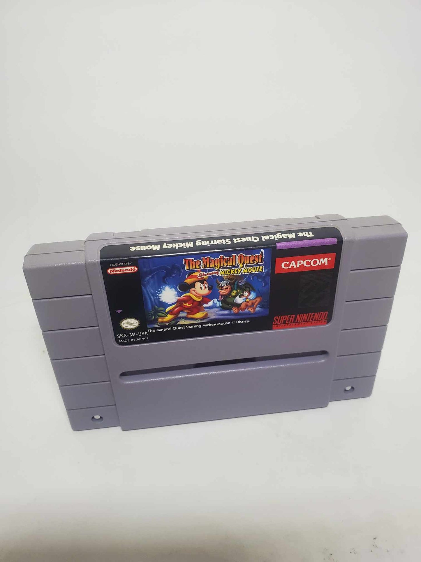 THE MAGICAL QUEST STARRING MICKEY MOUSE (SUPER NINTENDO SNES) - jeux video game-x