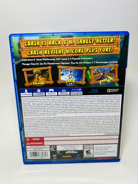 CRASH BANDICOOT N. SANE TRILOGY PLAYSTATION 4 PS4 - jeux video game-x