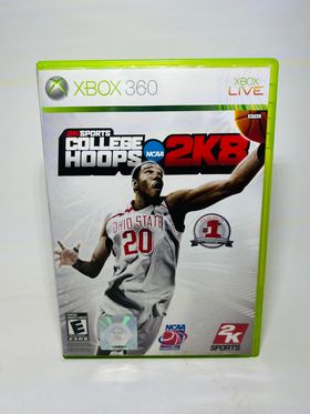 COLLEGE HOOPS 2K8 XBOX 360 X360 - jeux video game-x