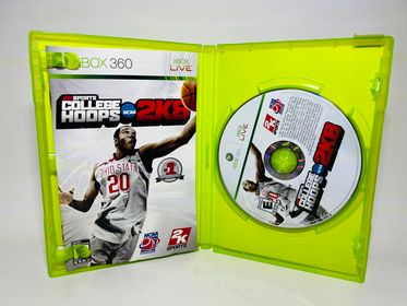 COLLEGE HOOPS 2K8 XBOX 360 X360 - jeux video game-x