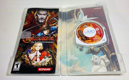 CASTLEVANIA THE DRACULA X CHRONICLES GREATEST HITS PLAYSTATION PORTABLE PSP - jeux video game-x