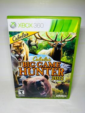 CABELA'S BIG GAME HUNTER 2012 (XBOX 360 X360) - jeux video game-x