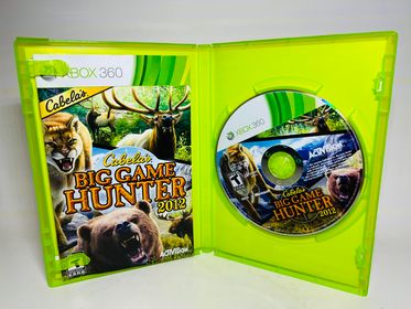 CABELA'S BIG GAME HUNTER 2012 (XBOX 360 X360) - jeux video game-x