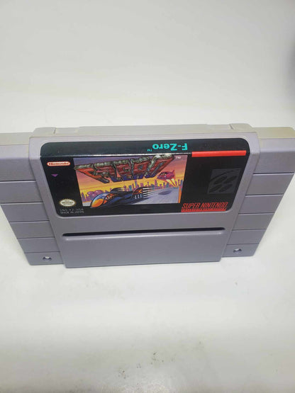 F-ZERO SUPER NINTENDO SNES - jeux video game-x