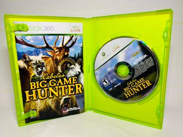 CABELAS BIG GAME HUNTER 2008 XBOX 360 X360 - jeux video game-x