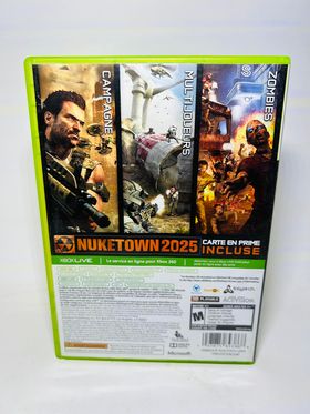 CALL OF DUTY BLACK OPS II 2 XBOX 360 X360 - jeux video game-x