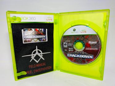CRACKDOWN XBOX 360 X360 - jeux video game-x