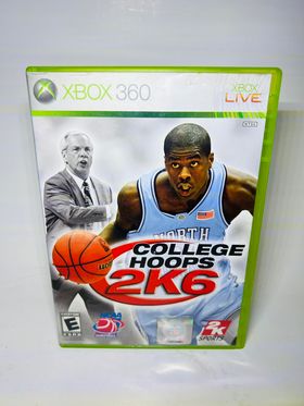COLLEGE HOOPS 2K6 XBOX 360 X360 - jeux video game-x