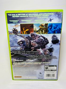 CALL OF DUTY MODERN WARFARE MW 2 XBOX 360 X360 - jeux video game-x