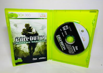 CALL OF DUTY 4 MODERN WARFARE MW XBOX 360 X360 - jeux video game-x