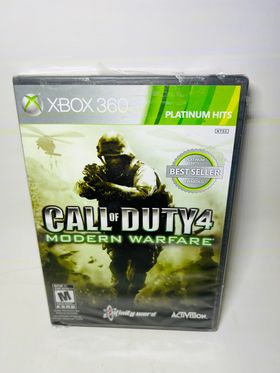 CALL OF DUTY 4 MODERN WARFARE MW PLATINUM HITS XBOX 360 X360 - jeux video game-x