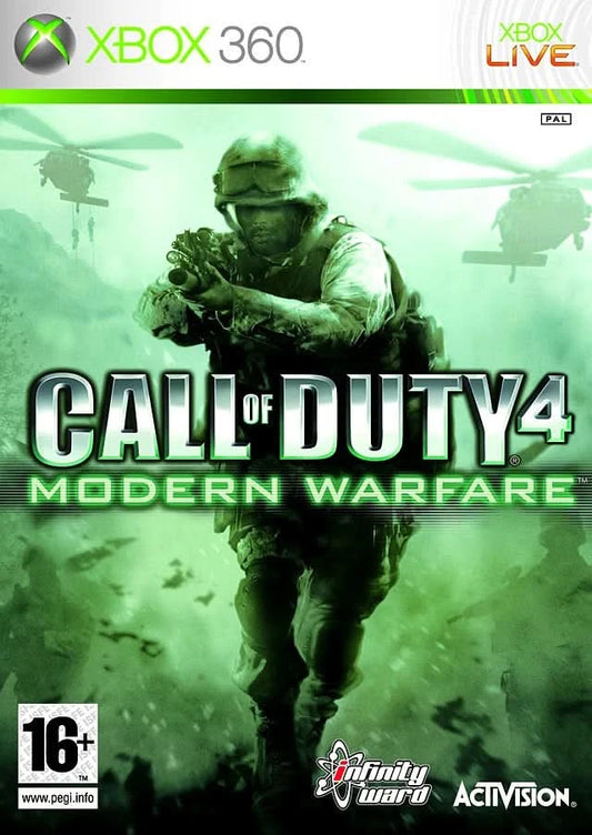 Call of Duty 4 Modern Warfare Xbox 360 X360
