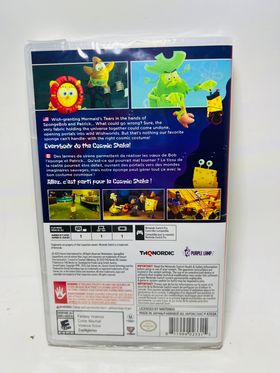 Spongebob Squarepants the Cosmic Shake NINTENDO SWITCH - jeux video game-x