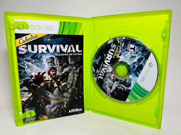 CABELA'S SURVIVAL: SHADOWS OF KATMAI Xbox 360 X360 - jeux video game-x