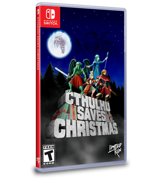 Cthulhu Saves Christmas Nintendo Switch Limited Run Games LRG # 088 - jeux video game-x