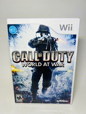 CALL OF DUTY WORLD AT WAR NINTENDO WII - jeux video game-x
