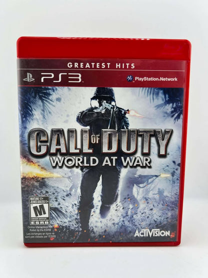 Call of Duty World at War Greatest Hits Playstation 3 PS3