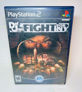 DEF JAM FIGHT FOR NEW YORK NY PLAYSTATION 2 PS2 - jeux video game-x