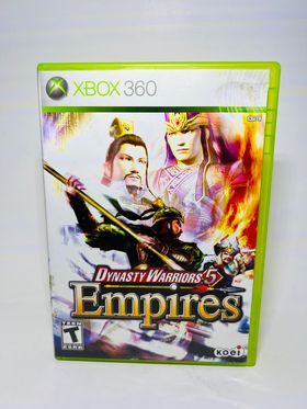 DYNASTY WARRIORS 5 EMPIRES XBOX 360 X360 - jeux video game-x