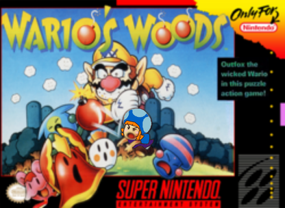 WARIO'S WOODS EN BOITE SUPER NINTENDO SNES