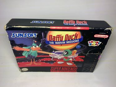 DAFFY DUCK THE MARVIN MISSIONS en boite SUPER NINTENDO SNES - jeux video game-x